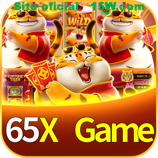Imagem promocional da 65X Game mostrando a plataforma e suas vantagens