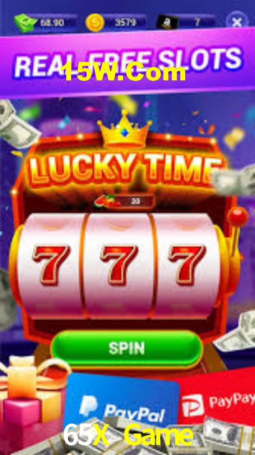 65X Game: Jogos de Caça-Níqueis-Altas Recompensas, Roleta-Velocidade, Blackjack-Desafios Máximos