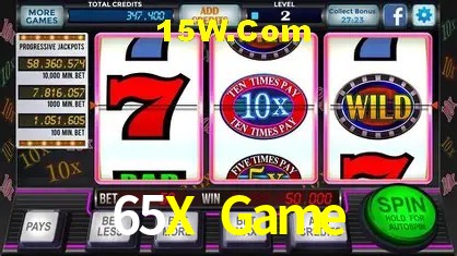 Variedade de jogos na 65X Game